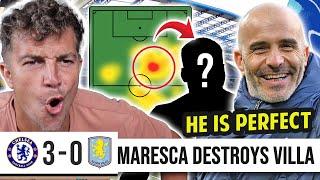 HOW ENZO MARESCA'S CHELSEA TACTICALLY DESTROYED ASTON VILLA