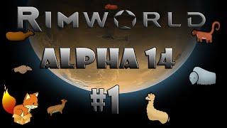 RimWorld - Alpha 14/Steam Release/Gameplay - Tribe Ascension #1 "The Wall"