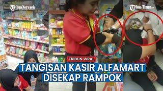 Video 2 Kasir Alfamart Diikat dan Disekap Perampok, Uang Rp 63 Juta Raib