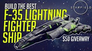 How To Build The Best F-35 Lightning Fighter Ship in Starfield