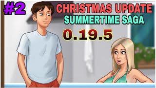 CHRISTMAS UPDATE | SUMMERTIME SAGA 0.19.5 | WALKTHROUGH GAMEPLAY PART #2