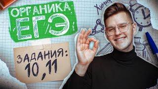 Задания №10 и 11 | Органическая химия | ЕГЭ по химии 2025