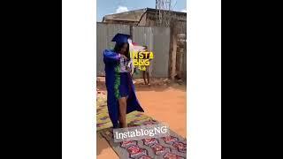 The heartwarming moment a lady was welcomed home after graduation. #instablog9ja #instablog #shorts