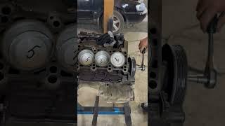 Piston Pressure Test — Watch the Paper Explode! #automobile #mechanic