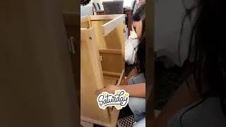 Kitchen Cabinet Storage Cart #shorts