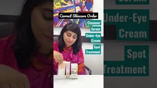 Skincare Routine steps | Skincare steps in order| Skincare routine order| How to layer skincare?