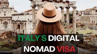 Italy's Digital Nomad Visa:  Questions answered by Lexidy legal firm