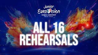 All 16 Junior Eurovision Rehearsal Clips - Vote at JESC.TV!  | #JESC2023