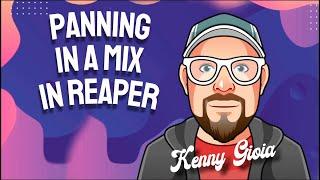 Panning in a Mix in REAPER