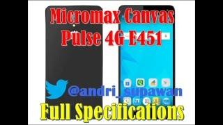 Micromax Canvas Pulse 4G E451 Specs