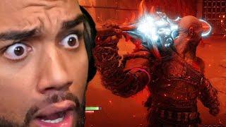 SeeReax Reaction to the Blade of Olympus (GOW RAGNAROK DLC)