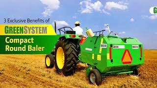 Benefits of Green System Compact Round Baler | John Deere