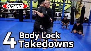 4 Body Lock Takedowns