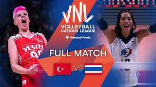  TUR vs.  THA - Full Match | Women’s VNL 2022