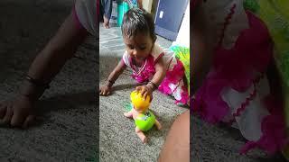 Playing with doll# kids#babygirl #gaming #gameplay #games #cutebaby