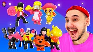 НОВЫЕ ФИГУРКИ BRAWL STARS С ALIEXPRESS! ТОП РОБ РАСПАКОВКА: СТИЛЬНЫЕ БРАВЛЕРЫ LIMITED COLLECTION!