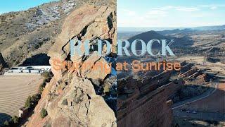 Enjoy the soothing tranquility of Red Rock at Sunrise | 4K