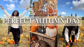 PERFECT AUTUMN DAY  Pumpkin Patch Adventures & Farm Shop Finds | An Autumn Vlog