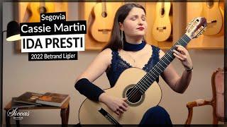 Cassie Martin plays Segovia by Ida Presti on a 2022 Bertrand Ligier Classical Guitar