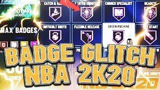 NBA 2K20 NEW BADGE GLITCH AND DEMIGOD GLITCH AFTER PATCH 1.07! MAX BADGES FOR ALL BADGES EASY & FAST