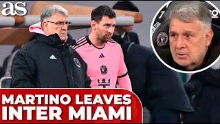 MARTINO leaves INTER MIAMI after best moment with MESSI