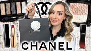 CHANEL HOLIDAY MAKEUP 2023  REVIEW, SWATCHES, COMPARISONS! Lumière Graphique palette, Duo Lumière