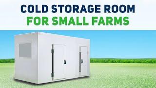 How to build a low cost, cheap cold storage room for farmers, Small farms, Agriculture Products.