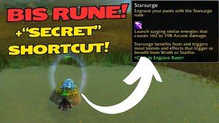 How to Get the Starsurge Rune for Druids At ANY LEVEL - WoW Classic Season of Discovery