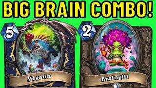 This Deck is BIG BRAIN! Murloc Shaman OTK!