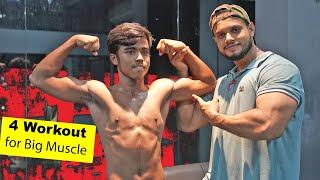 4 workout এর মাধ্যমে বড় মাসেল তৈরি করুন | Bangla Fitness Tips