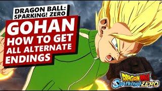 HOW TO GET ALL GOHAN ALTERNATE ENDINGS | DRAGON BALL: SPARKING! ZERO #SparkingZero #Dragonball #DBSZ