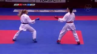 Grand Winner Anzhelika Terliuga and the thrills of the Karate 1-Premier League