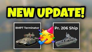 The NEW Pr 206 & Terminator Tank Are Here In War Tycoon