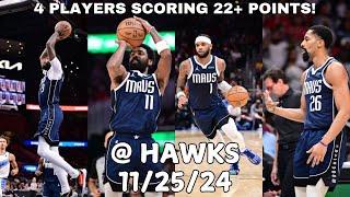 Dallas Mavericks Team Highlights vs the Hawks (11.25.2024)