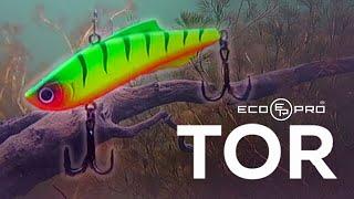 ECOPRO TOR: Лучший виб для ловли хищника по первому льду!