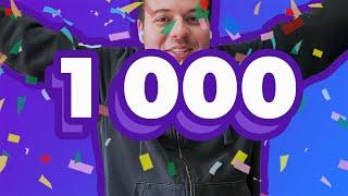 WE HIT 1,000 Subscribers! 