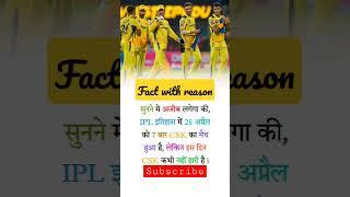 Gyani fact of cricket #comment #knowledge #power  #csk #trending #youtubeshorts #rupees #viral