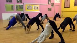 WARM UP MODERN dance class 2016