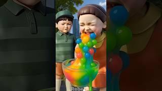 Squid Game AI Tapioca Balls ASMR #squidgame #squidgame2 #ai #asmr