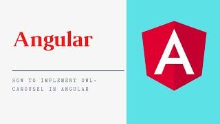 How to use ngx owl carousel in angular