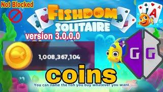 Latest hack method  Fishdom Solitaire Coins v3.0.0.0 GameGuardian No Root