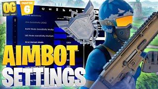 *NEW* AIMBOT Controller Settings For Fortnite OG + Chapter 6!  (PS4/PS5/XBOX/PC)