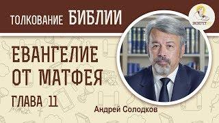 Евангелие от Матфея. Глава 11. Андрей Солодков. Новый Завет