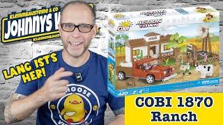 Als Cobi noch Spielsets machte! Cobi 1870  Ranch - Lang ist´s her!