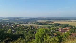 A beautiful view of the countryside in the morning