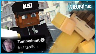 KSI punches Wilbur Soot in 3D… (Minecraft Animation)