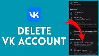 How to Delete VK Account | Remove VK Account