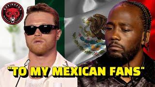 Terence Crawford Comments on Mexican Support BACKFIRE As Canelo Fans Verbally ATTACK Him | Boxingego