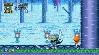 Sonic Mania Heavy Shinobi's Ice Slash