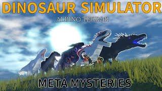 Dinosaur Simulator  - What is the best albino terror skin / Albino Meta Mysteries .ft Gold Wraith